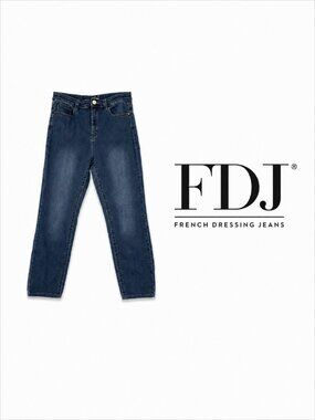 FDJ French Dressing Suzanne Straight Leg Jeans Size 12